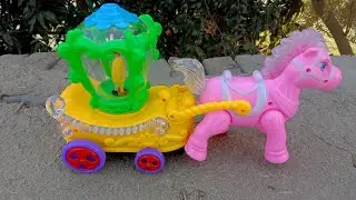 rc big horse carriage toy unboxing and review||Dua toys