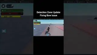 Detection Zone update with range weapon  #plehlowla #roblox #robloxstudio