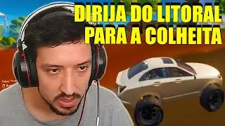 DESAFIO DIRIJA DO LITORAL L&Iacute;MPIDO PARA A COLHEITA COLOSSAL - PIPOCO FORTNITE
