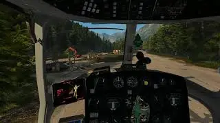 X-Plane 11 - Arriving at Quatam River Airport