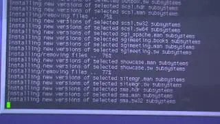 Installing IRIX from a hard drive - Howto