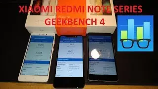 ⚙️Xiaomi Redmi Note 3 vs Redmi Note 4 vs Redmi Note 6 | GEEKBENCH