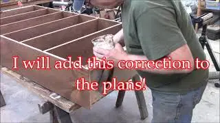 DIY, how to build a custom tall bookshelf day 4