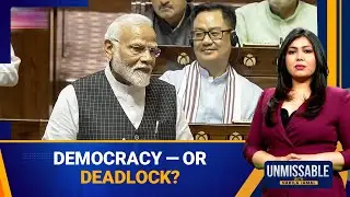 PARLIAMENT CHAOS: OPPOSITION MPs GHERAO PM MODI&rsquo;S SEAT | UNMISABLE | News9