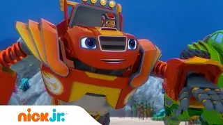 Blaze e os Monster Machines | Blaze se Transforma num ROB&Ocirc; GIGANTE 🤖 | Nick Jr. em Portugu&ecirc;s