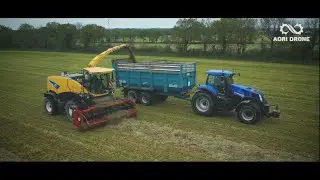 Ensileuses de 700 CV & FENDT 700 ONE + enrubannage de bottes cubiques - DTM MERCERON