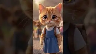 The little cat #cartoon # #backgroundmusic #trendingshorts #trending #story #sad #emotional