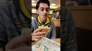 😱 Subway Veg Sub Combo Review | tasty or healthy #foodshorts #food #subway #foodvlog #foodie #shorts