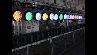 Aura wash moving head zoom 19*15W RGBW