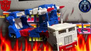BIG TRUCK!!💙🤍(Studio Series 86 Commander Class Ultra Magnus Review) #transformers 
