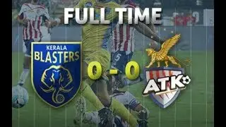 ISL 2017 : KERALA BLASTERS 0-0 ATK POST MATCH ANALYSIS !!!!! MATCH REPORT