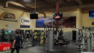 Last night of a long time Las Vegas valley gym: Empty treadmills, unused machines & racked weights