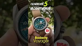 Boderry Voyager - Affordable automatic field watch #automatic #watch #trending