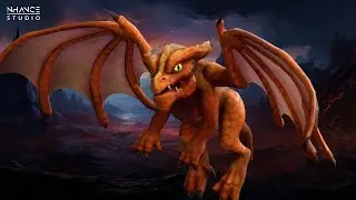 Stylized Dragon Whelp: Features overview