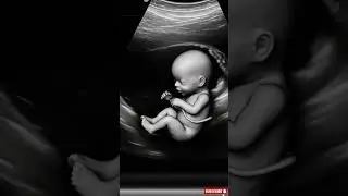 4-months Baby Development | First Trimester Ultrasound Scan View #shorts #ultrasound #pregnancy