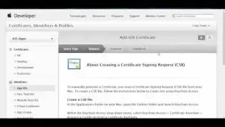 Zapable - Building IOS Apps - Stage 4 Apple Certificate Process