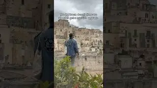Matera Italy is a dnd fantasy town come to life #dnd #italy #travel
