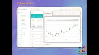 Crypto Dashboard Template &ndash; Your Crypto Control Center #CryptoTradingPlatform