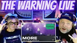 Reaction to The Warning performing 