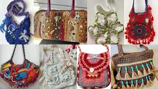 Bohemians Crochet Pattern & designs for clutch & purse | Big Budget Boho Diy bag designs 2025_2026