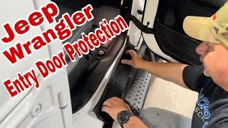 Jeep Wrangler JL Door Entry Protection Guards Installed!