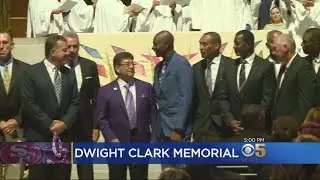 Former 49er Stars Gather To Celebrate Life Of Dwight Clark