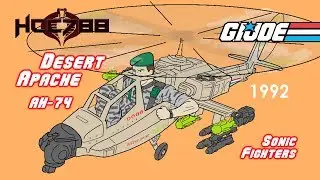 HCC788 - 1992 DESERT APACHE - Sonic Fighters G.I. Joe toy!