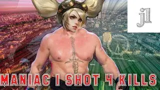 MOBILE LEGENDS AMAZING MANIAC IN BRAWL | ONE SHOT 4 KILLS | LAYLA IS MANIAC
