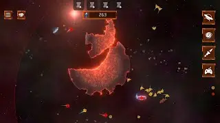 я уничтожил 2D планету в solar smash 2D