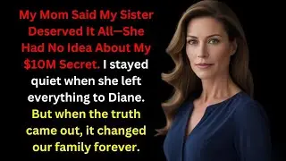My Mom Told Me ‘Your Sister Deserves It All’—She Had No Idea About My $10M Secret