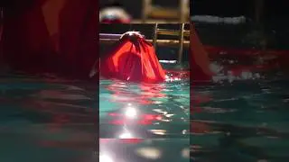 Подводная модная фотография BTS &mdash; Майами-Бич