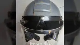 Helm Jadul Model Robot