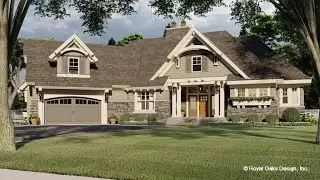 The Fairfield CL-2356 Craftsman Home Plan
