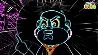 Злая обезьянка говорит: ХВАТИТ! 🐒⚡ | Неоновый ремикс &laquo;Прыжки на кровати&raquo;