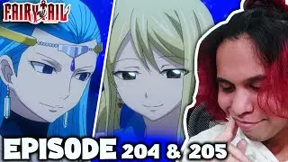 aquarius is actually wholesome... | FAIRY TAIL EPISODE 204 & 205 REACTION