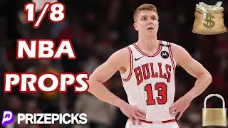 5-0 RUN! 🔥 PRIZEPICKS NBA PICKS | THURSDAY 1/8/26 | NBA PLAYER PROPS PICKS | PRIZEPICKS NBA TODAY