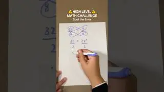 Find the math error!