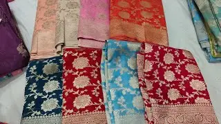 UPTO 50% OFF | PURE KHADDI GEORGETTE #silksaree PURE RUSSIAN & PURE MASHRU SUPER COLLECTIONS 