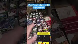 Часть 14 того, что я продал на Whatnot #коллекционированиекарт #Whatnot #торговлякартами #перепро...
