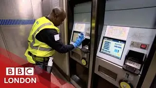 Coronavirus: 'Enhanced' cleaning on the London Underground - BBC London