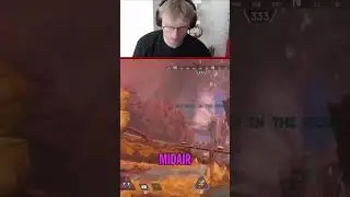 Mande Hits the Craziest Midair Kraber Noscope in Apex Legends! 🤯 | #shorts
