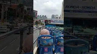 Open air tourist bus service in Kuala Lumpur, Malaysia. #travelKL