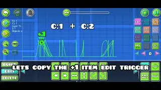How to use the Item Edit trigger | GD 2.2 EDITOR