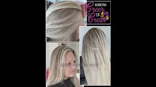 Tecnica unicornio contornos microlight babylight con gorro y bandas color beige vainilla manteca
