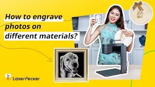 Laser Engrave a Photo on Metal/Wood with LaserPecker LP4 (Full Guide)