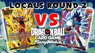 HaloKu(U) VS UI Goku(R) || Round 2 Locals || Dragon Ball Super Card Game Fusion World