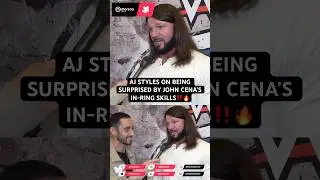 #AJStyles о #JohnCena, который удивляет его навыками на ринге #WWE #рестлинг #wwefans #romanreigns