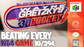 Beating EVERY N64 Game - Wayne Gretzkys 3D Hockey (10/394)