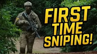 My First Airsoft Sniping Game - VSR-10 Stealth Sniper POV