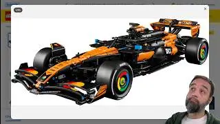 World Champion in 1:8 scale: LEGO Technic McLaren MCL39 F1 Car official reveal #NotSponsored 42228